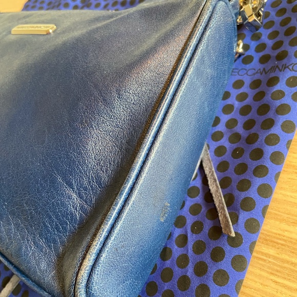 Rebecca Minkoff Blue Leather Crossbody Bag - Picture 12 of 13